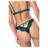 Mapalé - conjunto lingerie strappy floral - verde