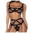 Mapalé - Conjunto de lingerie sexy (preto)