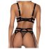 Mapalé - Conjunto de lingerie sexy (preto)