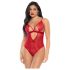 Mapalé - Body rendado c/ ligas (vermelho)