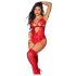 Mapalé - Body rendado c/ ligas (vermelho)