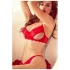 Mapalé - conjunto lingerie aberto - vermelho - L/XL