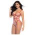 Mapalé - Body Sensual de Alças (Vermelho e Natural)