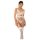 Mapalé - Conjunto de Lingerie com Cinta-Liga e Tanga (Branco)