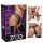 ZADO - Exterior de couro com 2 dildos internos (preto)