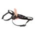 ZADO - Harness de couro para acessórios (preto) - Tamanho S-L