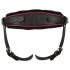 ZADO - Harness de couro para acessórios (preto) - Tamanho S-L
