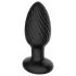 Funny Me 360 - vibrador anal à prova d'água - silicone preto