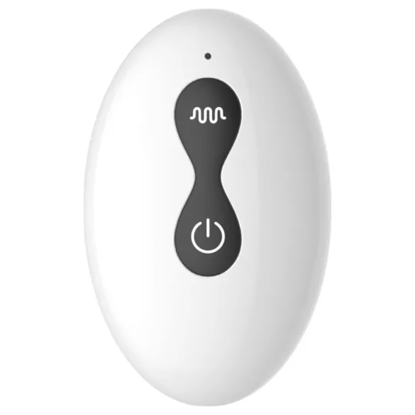Funny Me 360 - vibrador anal à prova d'água - silicone preto