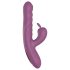 Coelhinho Divertido - Vibrador com Estimulador de Clitóris, Recargável (Lilás)