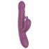 Coelhinho Divertido - Vibrador com Estimulador de Clitóris, Recargável (Lilás)