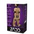 ZADO - Conjunto Completo de Amarras em Couro (preto)