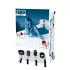ZADO - kit bondage para cama - couro preto