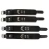 ZADO - kit bondage para cama - couro preto
