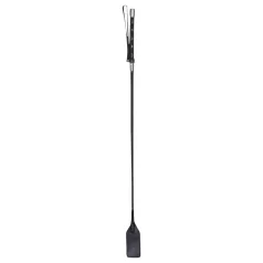 Chicote tapa - couro preto