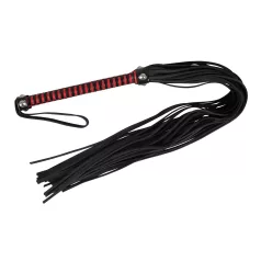 ZADO - chicote longo couro - preto