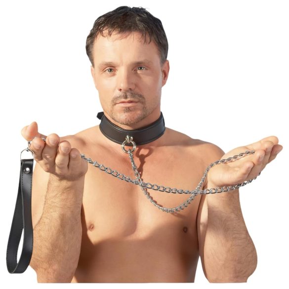 ZADO - coleira de metal (prata)