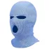 Balaclava - máscara fetiche com 3 aberturas - tricô azul