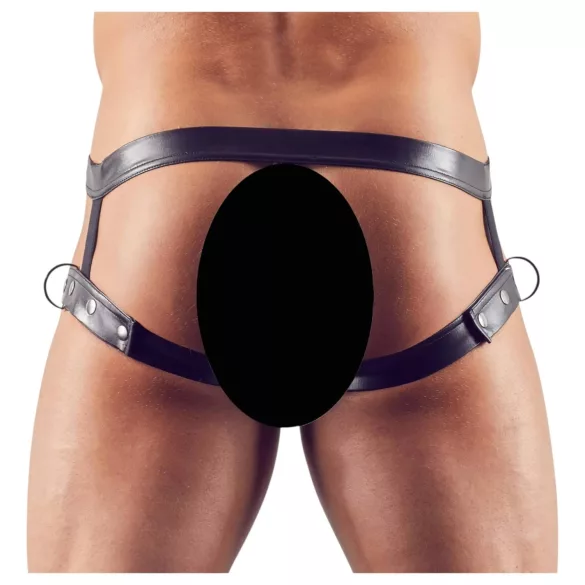 Svenjoyment - cinta com anel peniano - preto - M/L