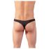 Tanga Showmaster para homens (preto)