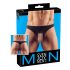 Tanga Showmaster para homens (preto) - XL