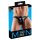 Tanga preto destacável para homens