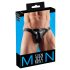 Tanga preto destacável para homens - M