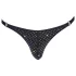 Svenjoyment - tanga masculino com strass - preto