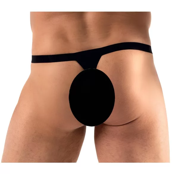 Svenjoyment - tanga masculino com strass - preto - L