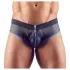 Svenjoyment - jockstrap aberto - preto e azul - M
