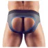 Svenjoyment - jockstrap aberto - preto e azul - M