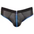 Svenjoyment - jockstrap aberto - preto e azul - M