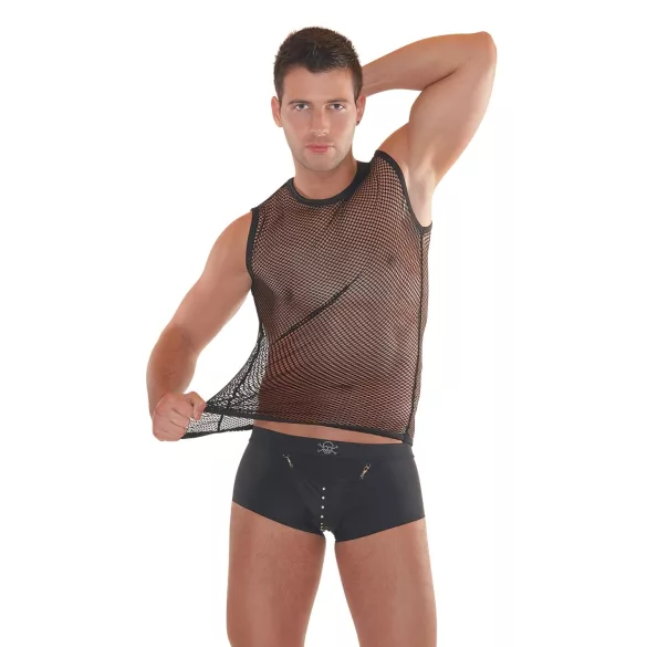 Pirata - cueca boxer masculina - preto - XXL