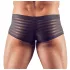 Boxer masculino transparente listrado - preto - M
