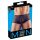 Boxer transparente listrado (preto) - XXL
