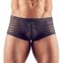 Boxer transparente listrado (preto) - XXL