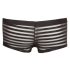 Boxer transparente listrado (preto) - XXL