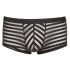 Boxer transparente listrado (preto) - XXL