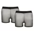 Svenjoyment - cueca boxer transparente - conjunto 2 peças - preto S-L
