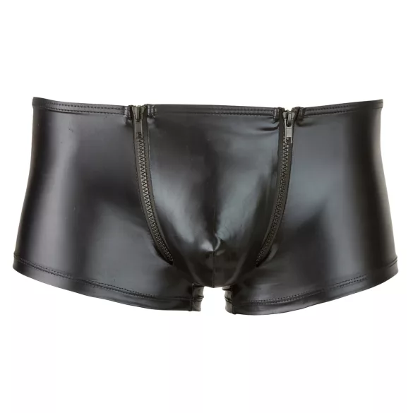 Svenjoyment - boxer masculino com zíper - preto - M
