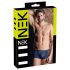 NEK - Boxer Azul com Cordão Preto e Detalhes em Tela