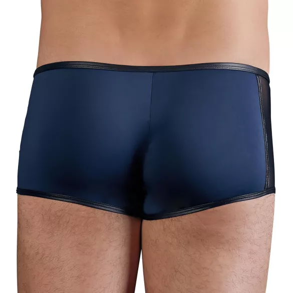 NEK - cueca boxer masculina - renda com cadarço - preto e azul