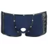 NEK - cueca boxer masculina - renda com cadarço - preto e azul