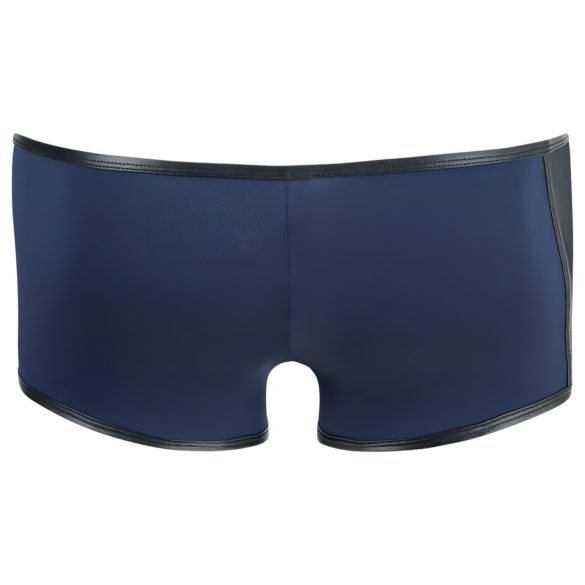 NEK - cueca boxer masculina - renda com cadarço - preto e azul - M