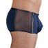 NEK - Boxer Azul com Cordão Preto e Detalhes em Tela - M