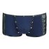NEK - Boxer Azul com Cordão Preto e Detalhes em Tela - M