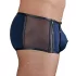 NEK - cueca boxer masculina - renda com cadarço - preto e azul - L