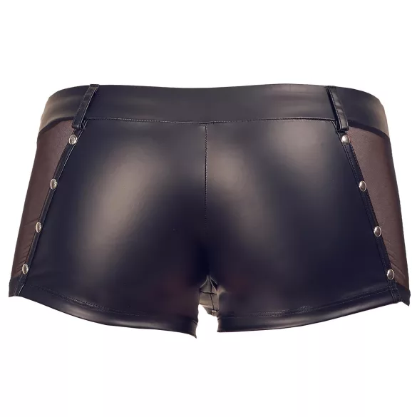 Svenjoyment - cueca boxer masculina brilhante - preto - M