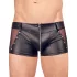 Svenjoyment - cueca boxer masculina brilhante - preto - L