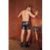 NEK - Bermuda Masculina com Fivela Metálica Alongada (Preta) - M